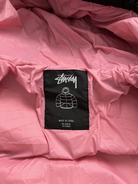 Geaca Stussy Black/Pink