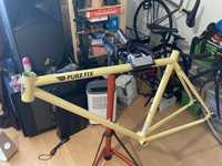 Cadru otel fixie/single speed Pure Cycles