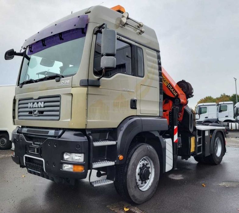 MAN 4x4 cu Macara Palfinger