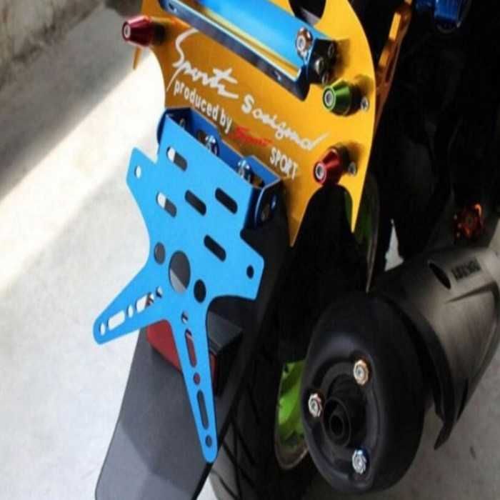 Стойка за регистрационен номер Automat, Универсална, Различни цветове