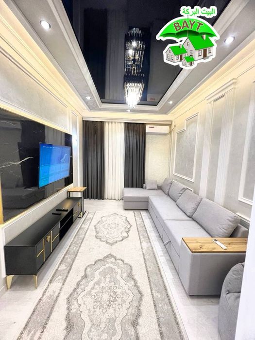 НОВОСТРОЙКА 1/7/9 Евроремонт Мебель+Техника [44м²] Чиланзар 14 квартал