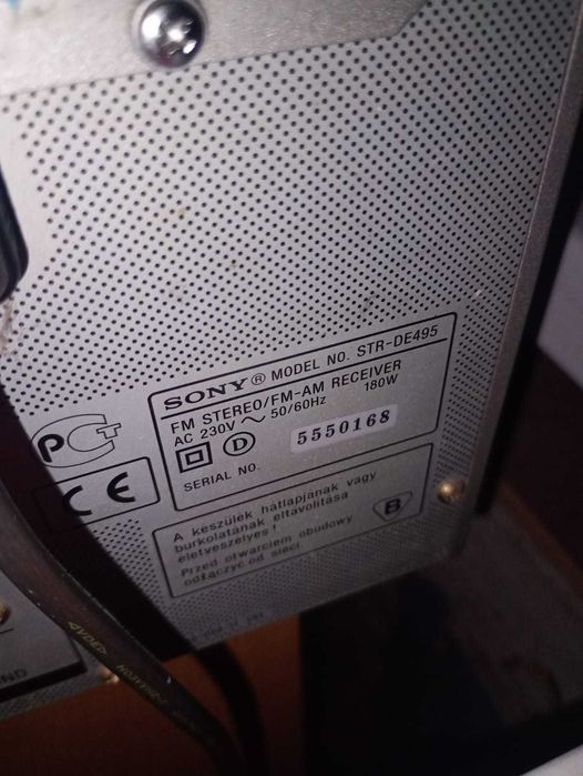 Amplificator Sony STR-DE495 si boxe