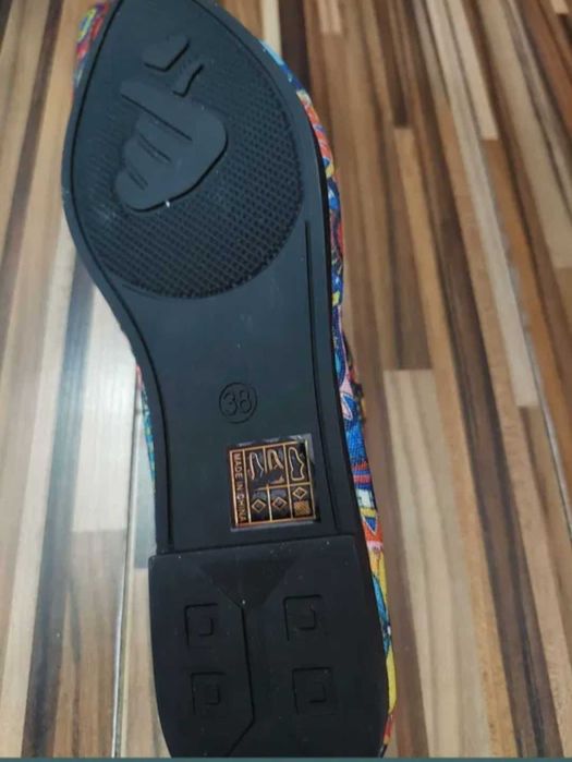 Pantofi casual motiv oriental 38