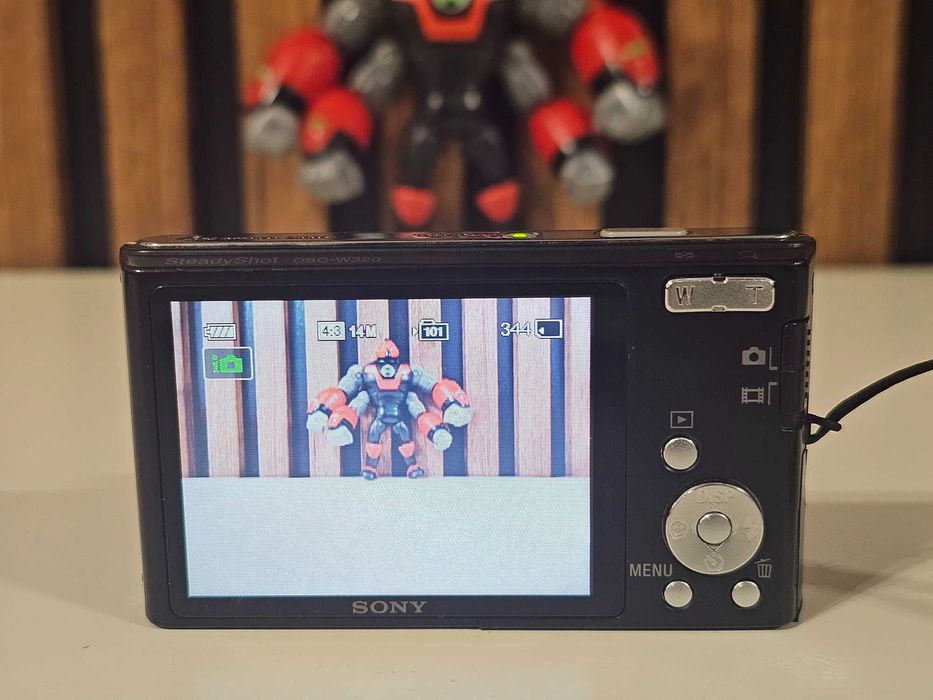 Y2K Aparat foto digital compact Sony DSC W320 14.1MP 4x Zoom