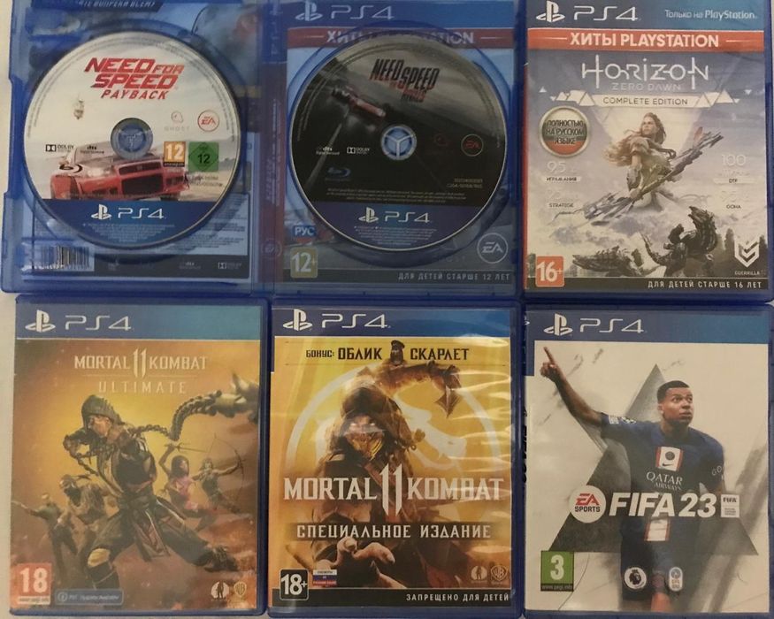 VITA Джойстики Mortal Kombat 11 и ULTIMATE Need for speed PAYBACK XBOX