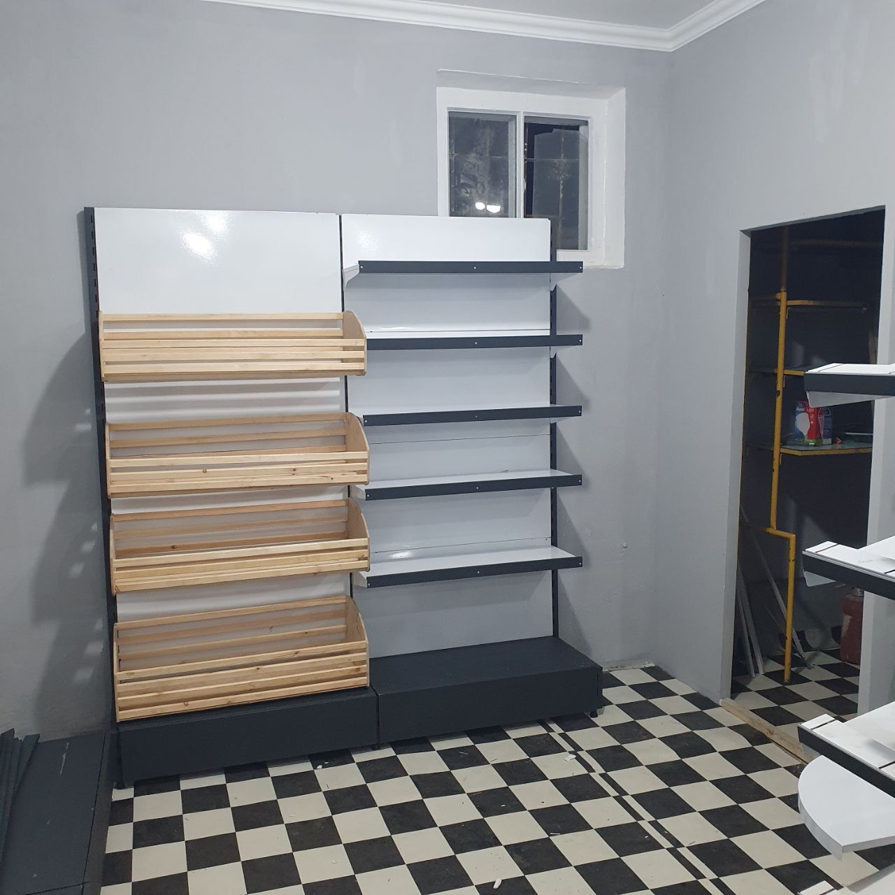 Polka stelajlar magazin stelajlari