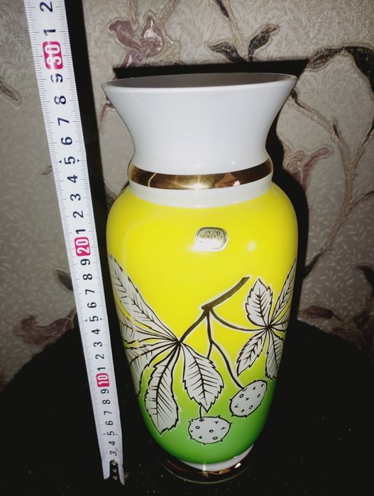 Ваза Богемия Чехословакия