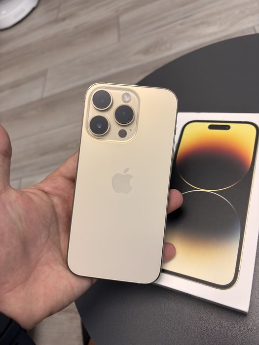 Iphone 14 pro Gold , impecabil 10/10 128 GB