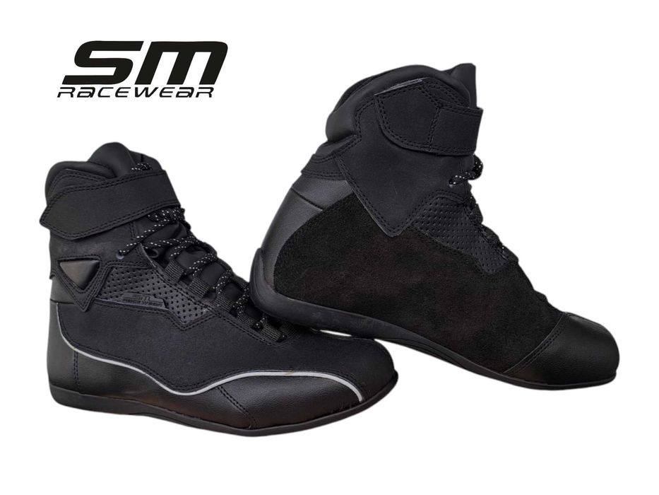 Ghete moto SM City Black marimea 38, 39, 40, 41, 42, 43, 44, 45 Noi!!!