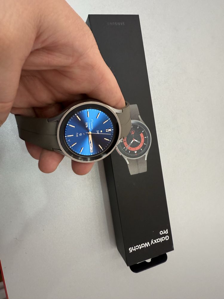 Samsung Galaxy Watch 5 Pro, 45mm, Lte, Gray Titanium