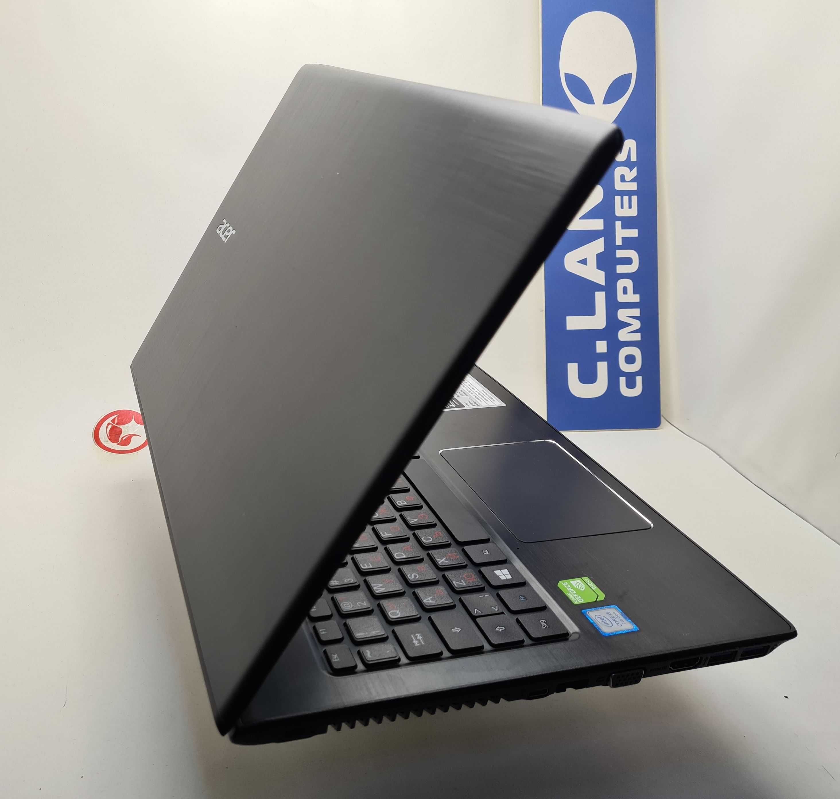 Acer Aspire E15 E5-575G  i5 7200U/8GB/256SSD/1TB HDD/940MX-2GB/FHD