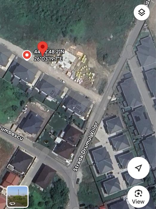 Vânzare teren 500 mp Otopeni, Str. Ciprian Porumbescu x Drumul Viilor