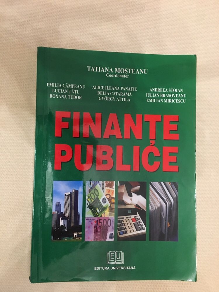 Finante publice-Tatiana Mosteanu