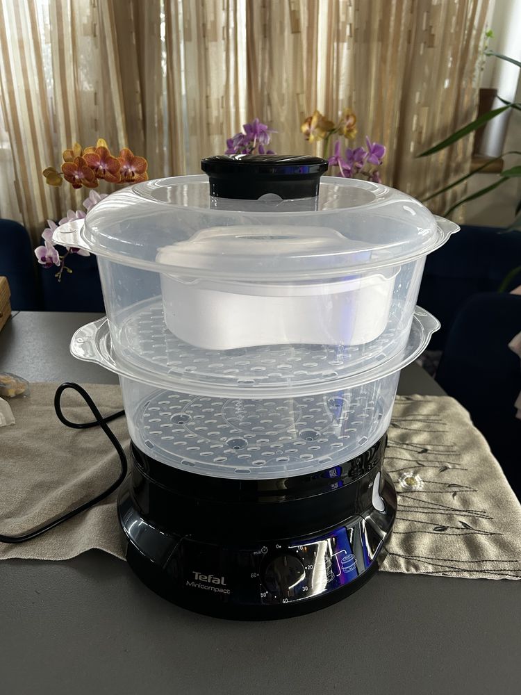 Aparat de gatit cu aburi Tefal minicompact