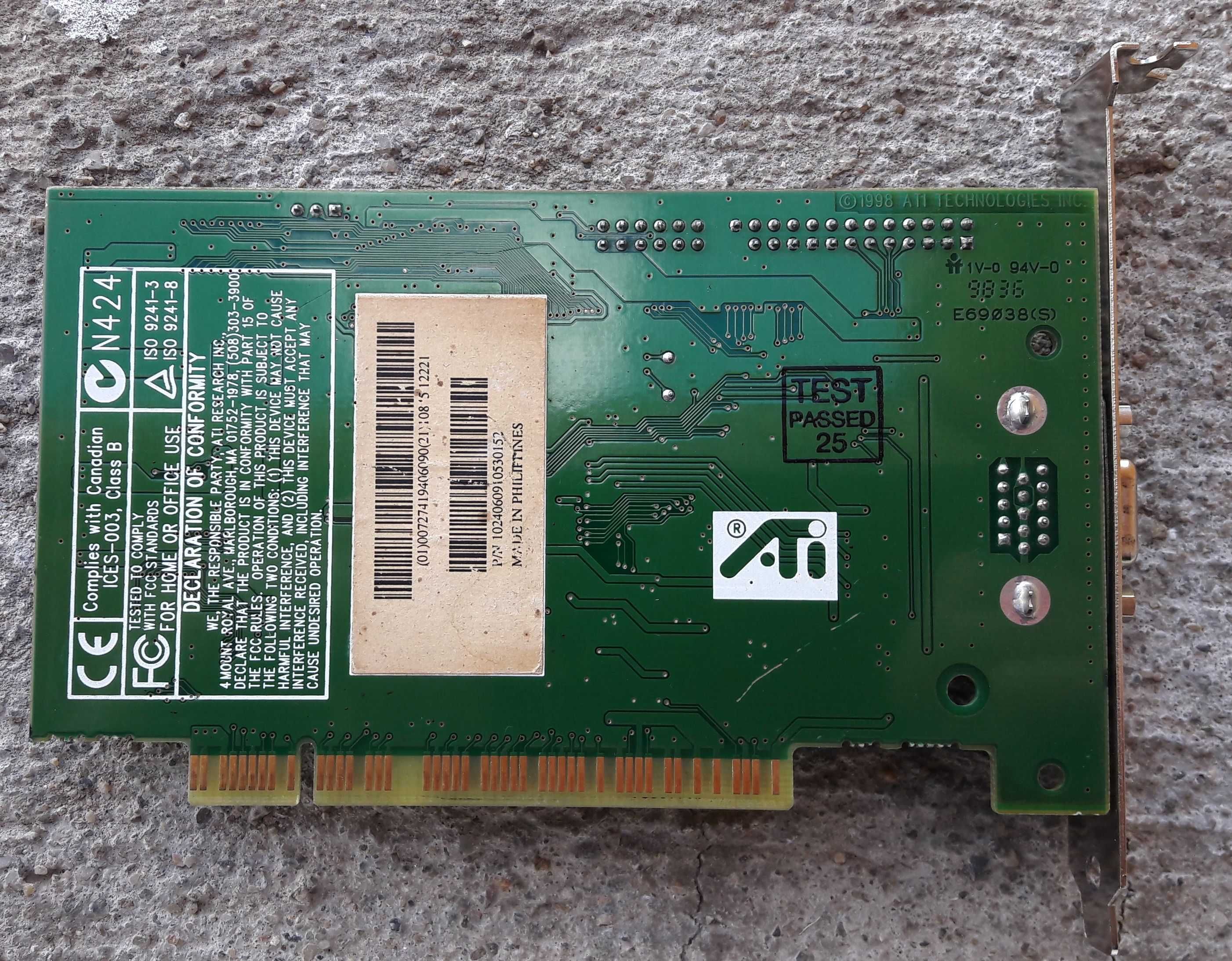 Vintage / Colectie ATI RAGE IIC 2MB PCI