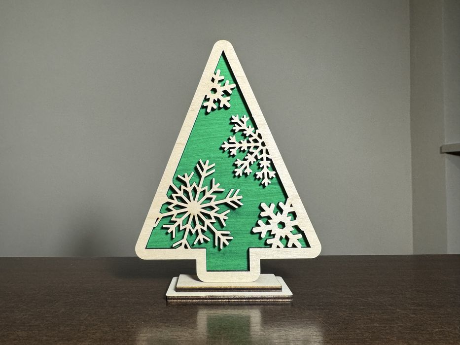 Коледни играчки от дърво