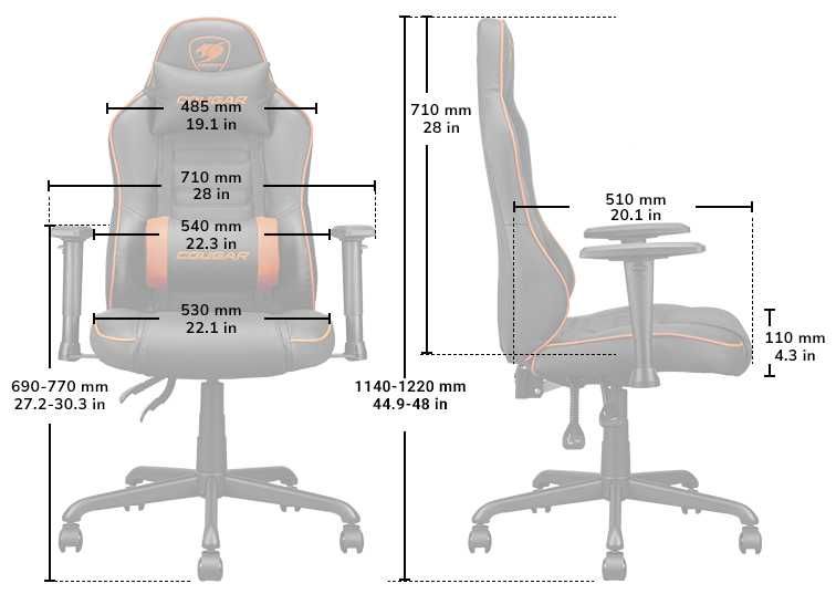 Игровое кресло Cougar Fusion S