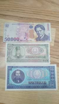 Vând 3  bancnote vechi