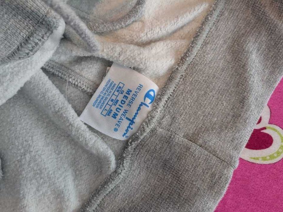 Pantaloni de trening Champion Reverse Weave, gri melanj. M