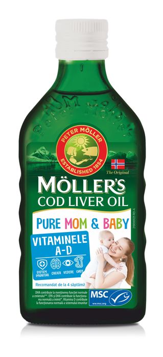 Ulei peste/ cod liver oil Moller’s desigilat