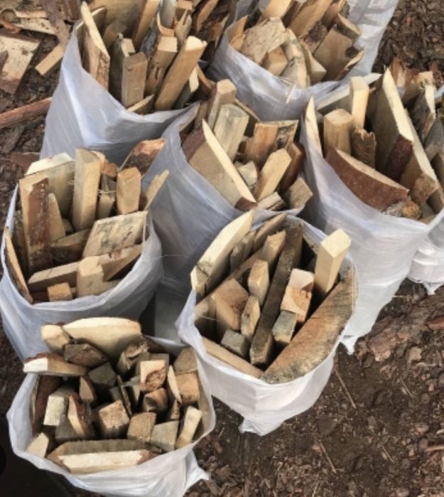 Дрова в мешках для костра, бани ,пикника,