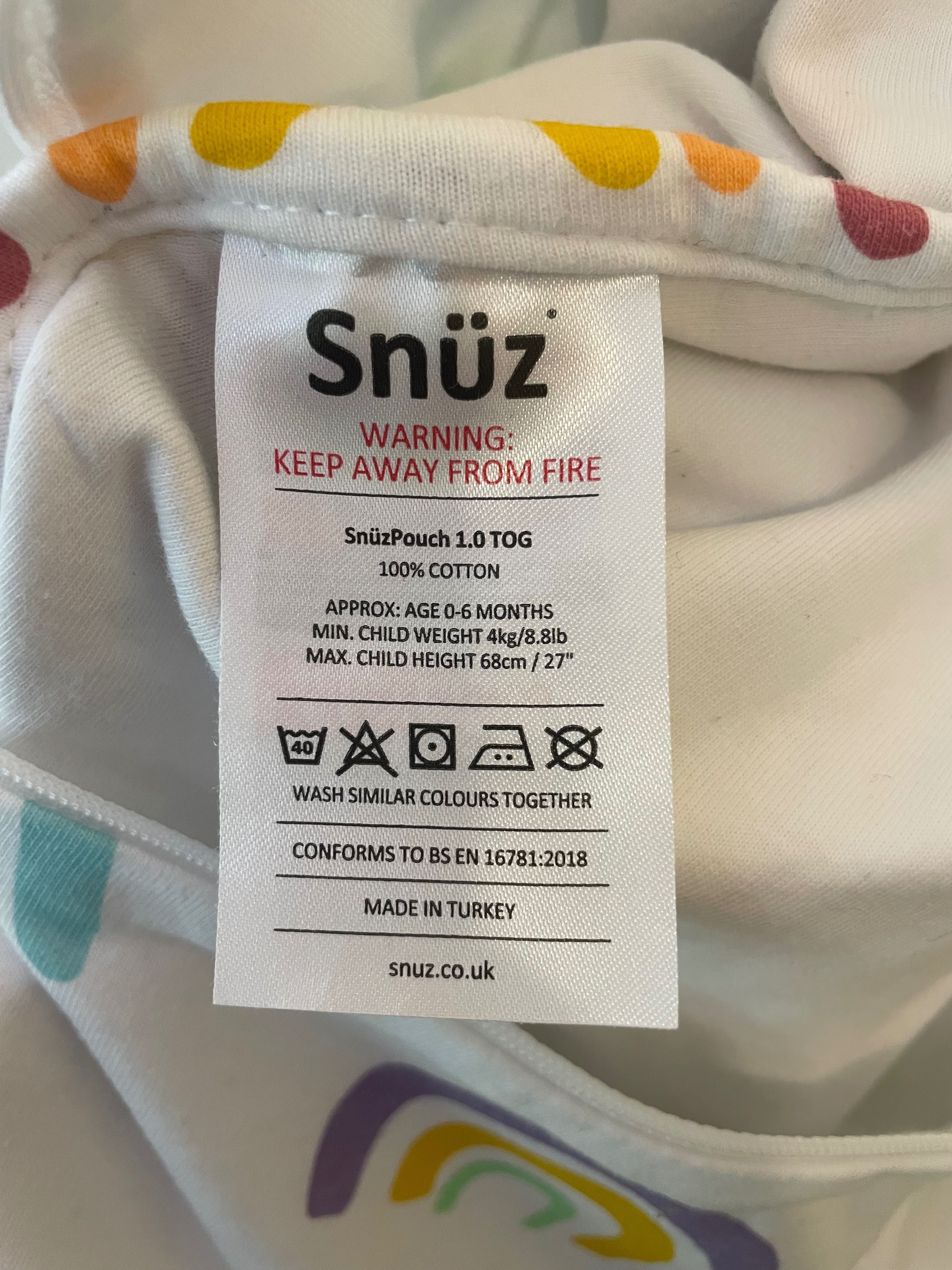 Чувалче за спане Snuz 0-6м. SnuzPouch чувал 1.0 tog