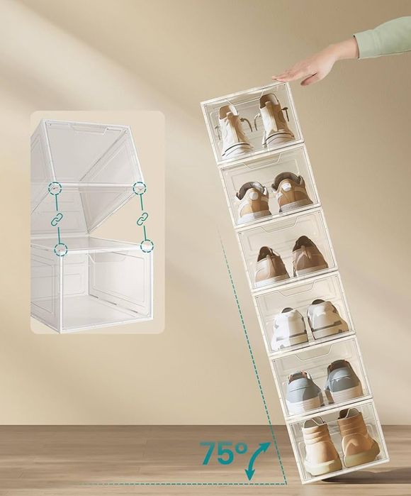 Комплект от 12 кутии за обувки