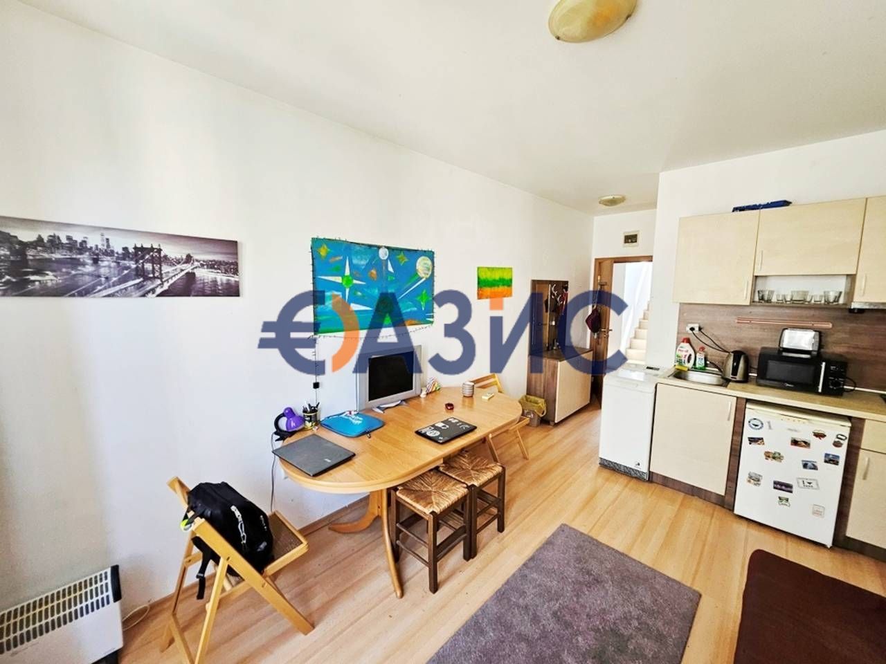 Студио без тераса в комплекс Sunny Day 6, 25 кв.м., Слънчев бряг,