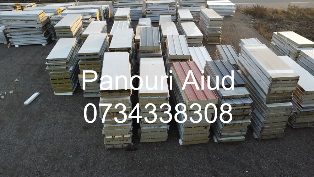 Panou Sandwich pentru acoperis oferta limitata, depozit AIUD