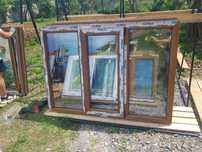 Geam termopan stejar 170x120 cm