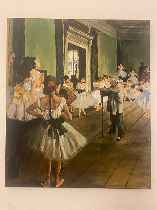Pictura in acrilic