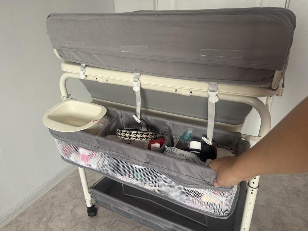Многофункциональная ванночка пеленальный стол для ребенка