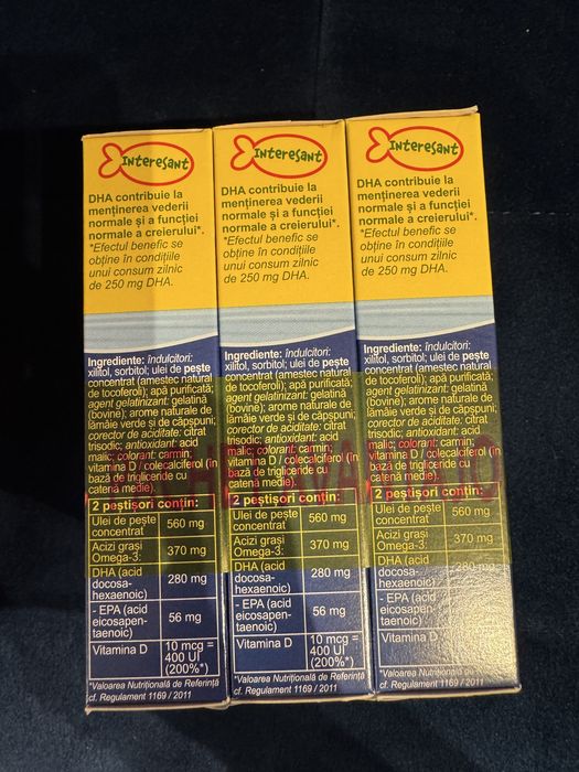 Pachet Pestisori humati cu omega 3 - Moller’s