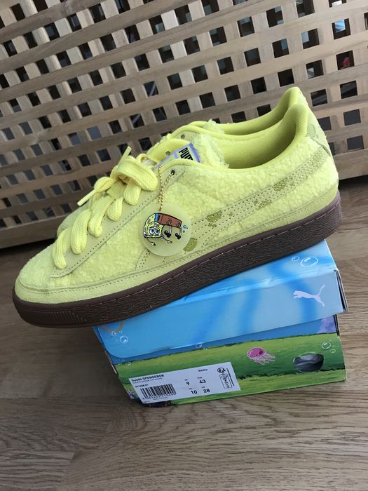 Puma Suede Spongebob Nike Adidas Yeezy Palm Angels Versace 40 42 43