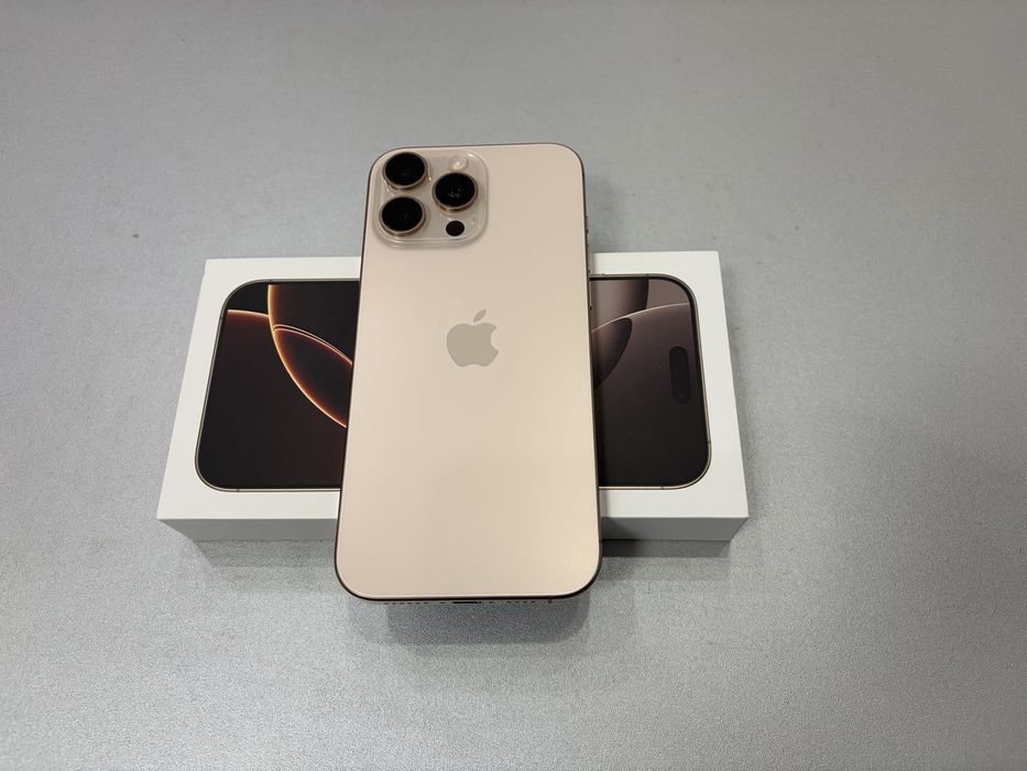 Iphone 16 Pro Max, 256 gb, Desert Titanium, la cutie