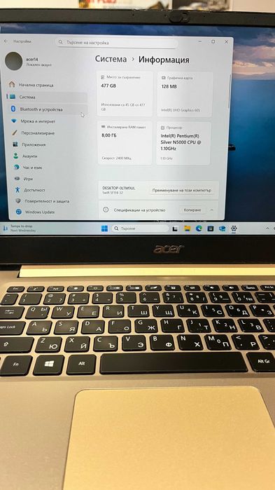 Acer Swift 1 SF114-32