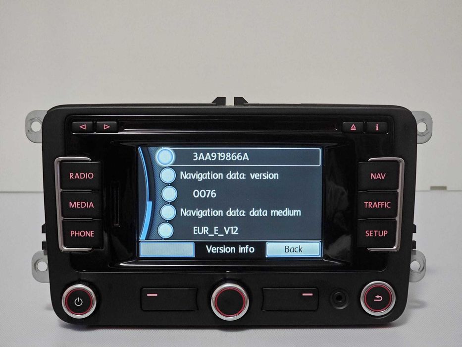 Navigație originală VW RNS 315 3C8035279L bluetooth integrat VW Passat
