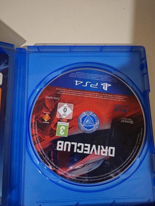 Игра за Ps4 driveclub