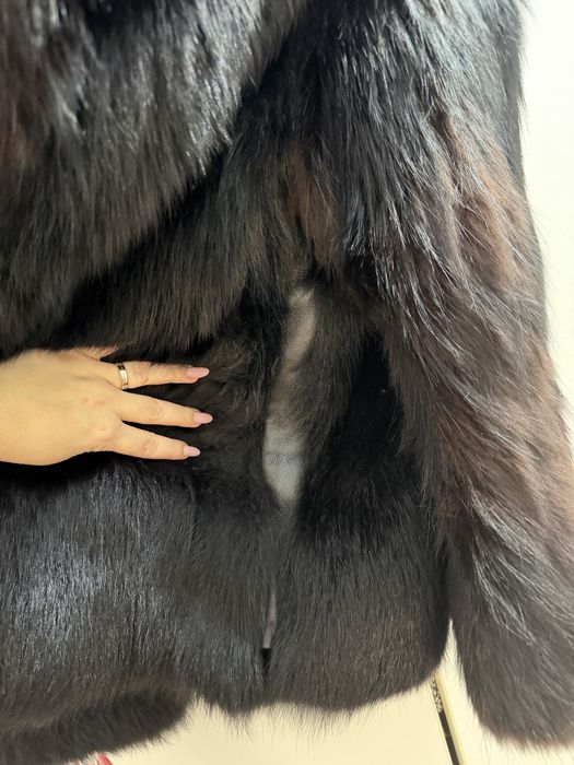 Haina din blana naturala M/L