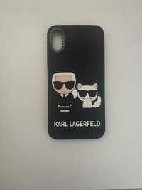 Чисто нов оригинален калъф за iPhone XS- Karl Lagerfeld