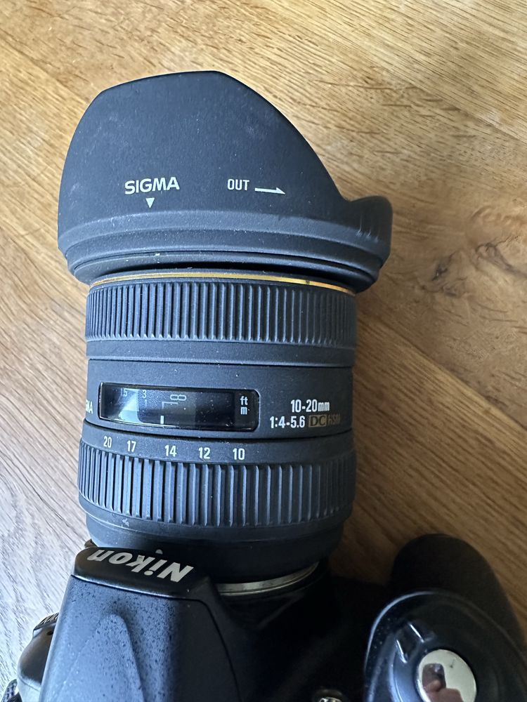 Широкоъгълен обектив Sigma 10-20mm f/4-5.6 за Nikon F-mount