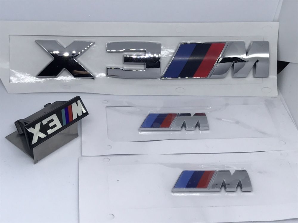 Set Embleme BMW X3M