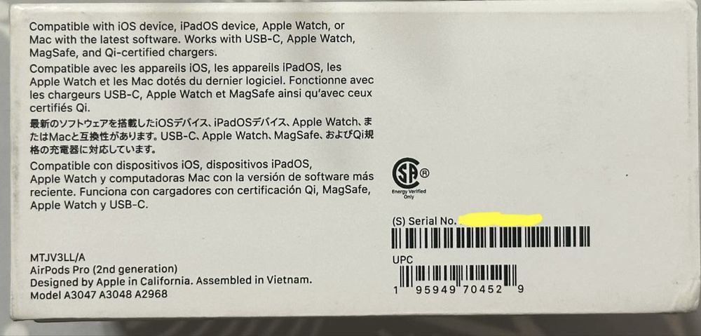 AirPods Pro 2 (ОРИГИНАЛ, США)
