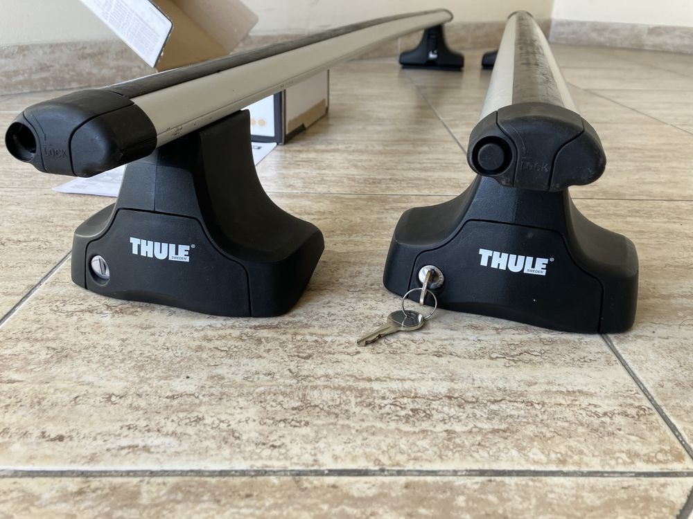 Thule 754,греди и монтаж за VW Golf 5/6/7