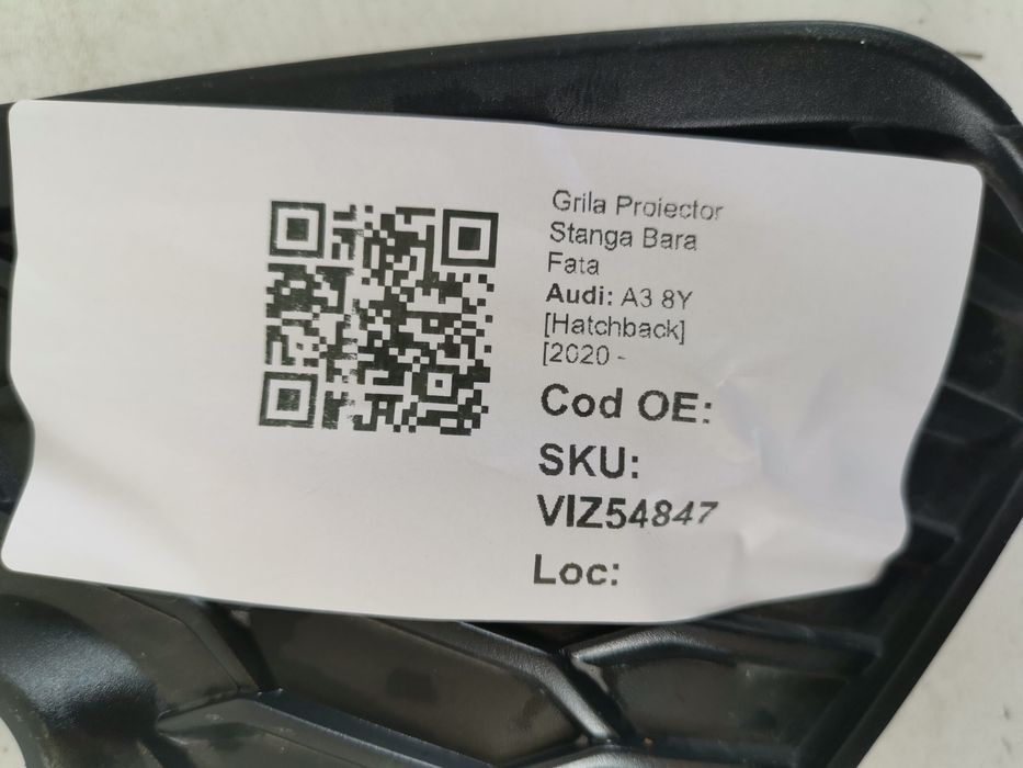 Ауди А3 / Audi A3 Ляв проекторен грил за предна броня [хечбек] Оригина
