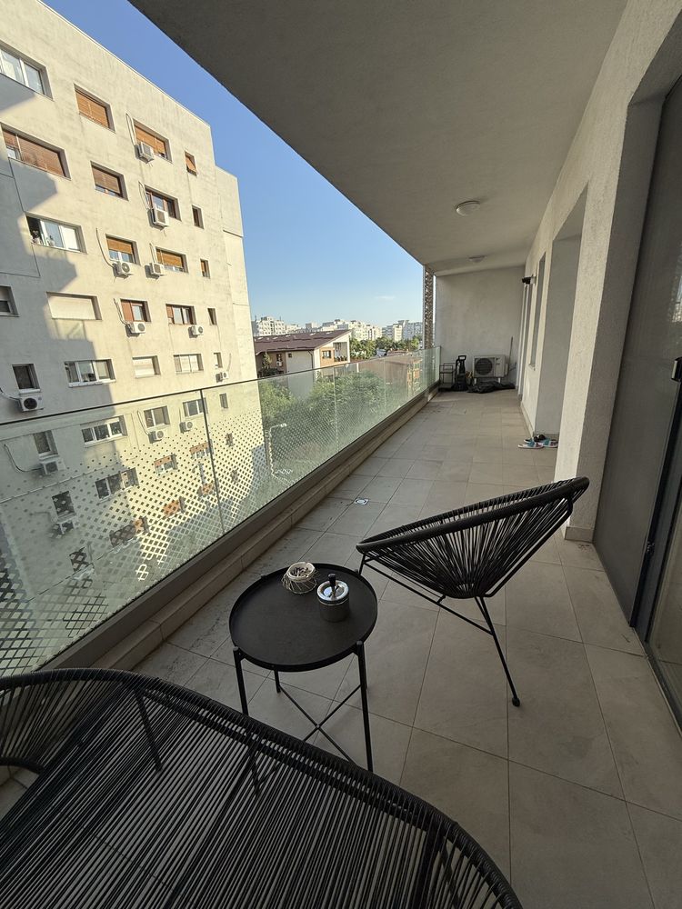 2 camere cu tavan înalt + terasă spectaculoasă | Bloc nou KISELEFF