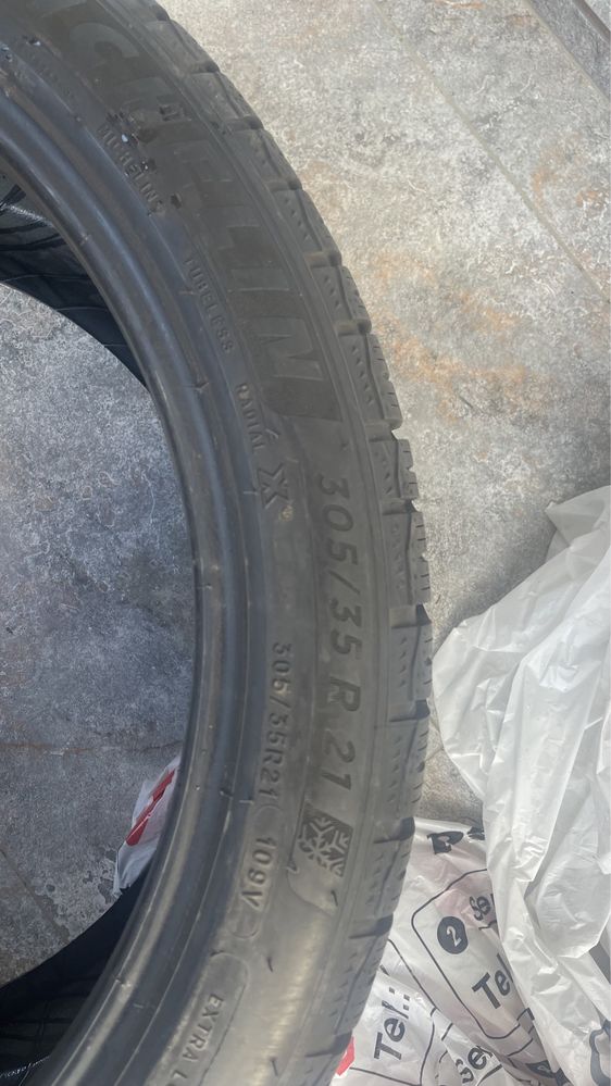 Michelin Pilot Alpin 275/40/21 cu 305/35/21