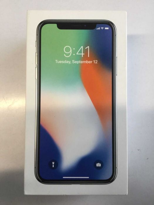IPhone x silver 64g impecabil