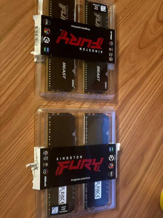 Memorii RAM Kingston Fury RGB 32GB, DDR4, 3600MHz, CL17