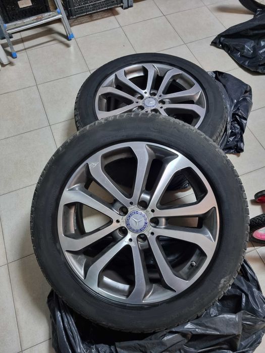 Jante originale mercedes gle / ml / glc  + anvelope continental iarna